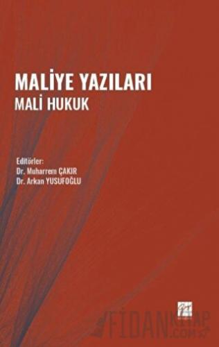 Maliye Yazıları Mali Hukuk Kolektif