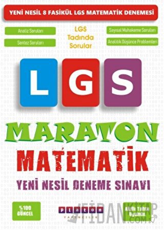 Maraton Matematik LGS Yeni Nesil Deneme Sınavı Kolektif