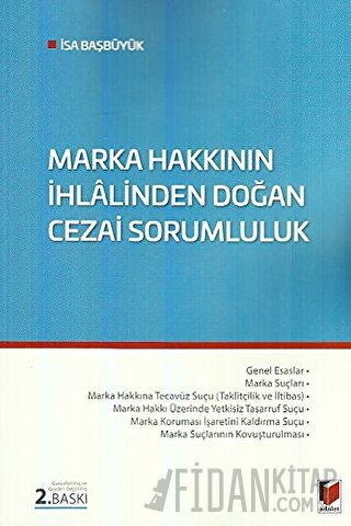 Marka Hakkının İhlalinden Doğan Cezai Sorumluluk İsa Başbüyük