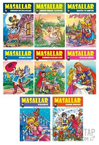 Masallar (8 Kitap) Necla Ülkü Kuglin