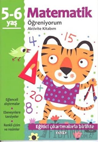 Matematik Öğreniyorum 5-6 Yaş Aktivite Kitabım Kolektif