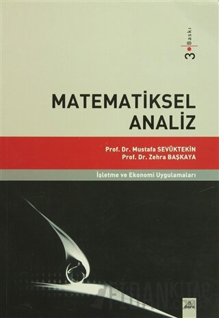 Matematiksel Analiz Mustafa Sevüktekin