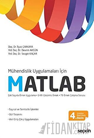 Mühendislik Uygulamaları İçinMatlab Sayısal ve Sembolik İşlemler – GUI