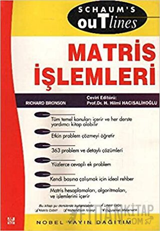 Matris İşlemleri Richard Bronson