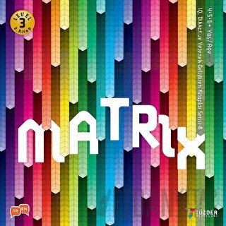 Matrix - IQ Dikkat ve Yetenek Geliştiren Kitaplar Serisi 8 (Level 3) K