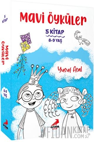 Mavi Öyküler Set (5 Kitap Takım) Yusuf Asal