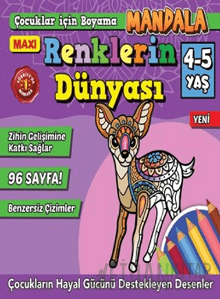 Maxi Mandala Renklerin Dünyası 7 Bertan Kodamanoğlu