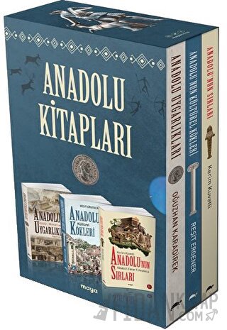 Maya Anadolu Kitapları Seti - 3 Kitap Takım Kerim Kuvetli