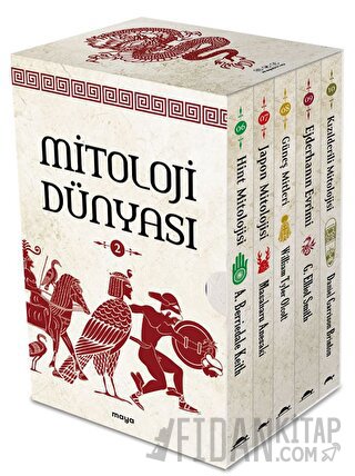 Maya Mitolojik Kitaplar Seti 2 - 5 Kitap Takım Kolektif