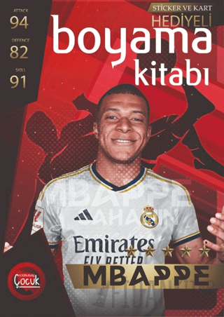 Mbappe Boyama Kitabı Kolektif