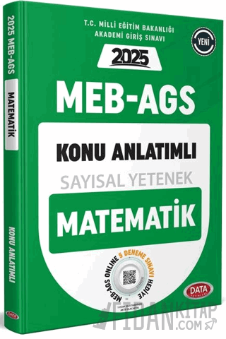 MEB AGS Sayısal Yetenek Matematik Konu Anlatımlı Kolektif