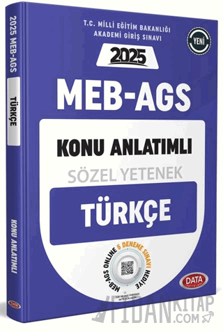 MEB AGS Sözel Yetenek Türkçe Konu Anlatımlı Kolektif