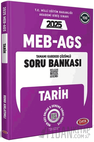 MEB AGS Tarih Soru Bankası Karekod Çözümlü Kolektif