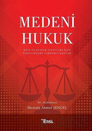 Medeni Hukuk Mustafa Ahmet Şengel