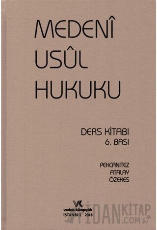 Medeni Usul Hukuku Ders Kitabı (Ciltli) Hakan Pekcanıtez