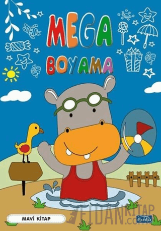 Mega Boyama-Mavi Kitap Kolektif