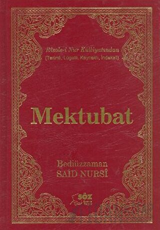 Mektubat (Büyük Boy) (Ciltli) Bediüzzaman Said-i Nursi