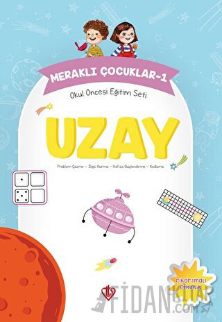 Meraklı Çocuklar 1 Okul Öncesi Eğitim Seti Uzay Gülnihal Özkan