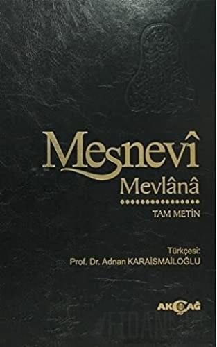 Mesnevi Mevlana - Tam Metin (Şamua Kağıt) (Ciltli) Mevlana Celaleddin 