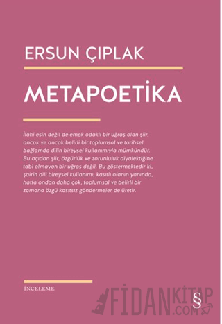 Metapoetika Ersun Çıplak