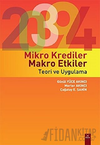 Mikro Krediler Makro Etkiler - Teori ve Uygulama Çağatay E. Şahin