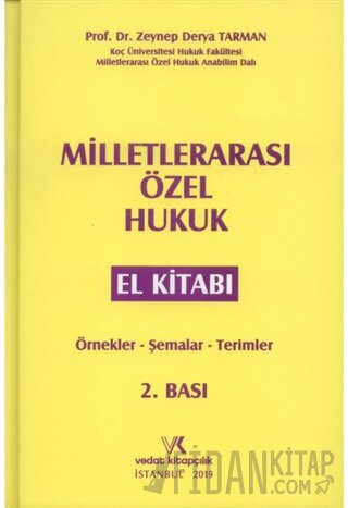 Milletlerarası Özel Hukuk El Kitabı (Ciltli) Zeynep Derya Tarman