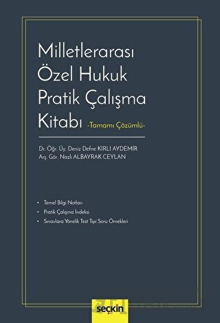 Milletlerarası Özel Hukuk Pratik Çalışma Kitabı Tamamı Çözümlü Deniz D