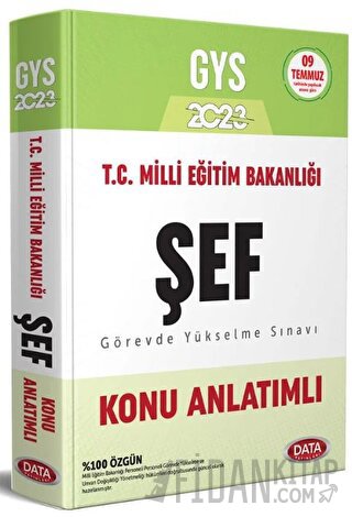 Milli Eğitim Bakanlığı Şef GYS Konu Anlatımlı Kolektif