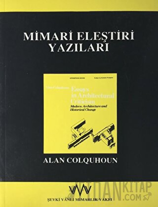 Mimari Eleştiri Yazıları Alan Colquhoun