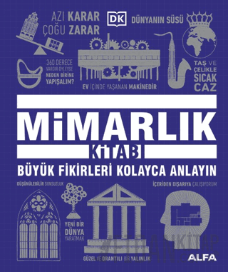 Mimarlık Kitabı Büyük Fikirleri Kolayca Anlayın (Ciltli) Kolektif