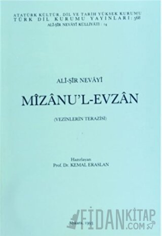 Mizanu’l-Evzan Ali-şir Nevayi