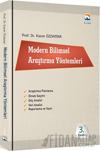 Modern Bilimsel Araştırma Yöntemleri Kazım Özdamar