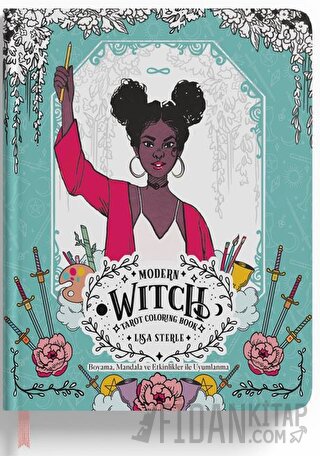 Modern Witch Tarot Coloring Book Lisa Sterle