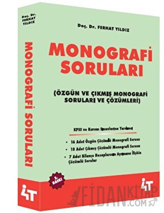 Monografi Soruları Ferhat Yıldız