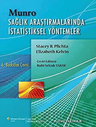 Munro Sağlık Araştırmalarında İstatiksel Yöntemler Elizabeth Kelvin