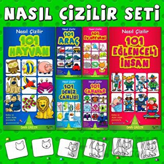 Nasıl Çizilir Seti (6 Kitap Takım) Dan Green