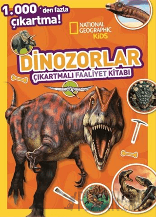 National Geographic Kids Dinozorlar Çıkartmalı Faaliyet Kitabı Kolekti