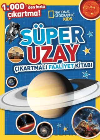 National Geographic Kids Süper Uzay Çıkartmalı Faaliyet Kitabı Kolekti