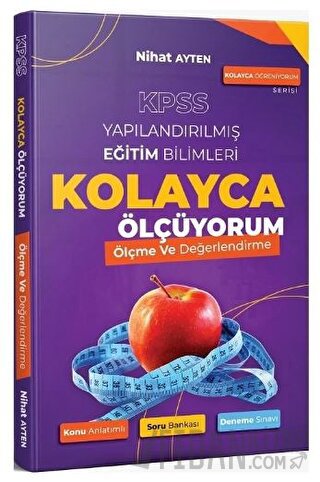 Nihat Ayten KPSS Eğitim Bilimleri Ölçme Değerlendirme Kolayca Ölçüyoru