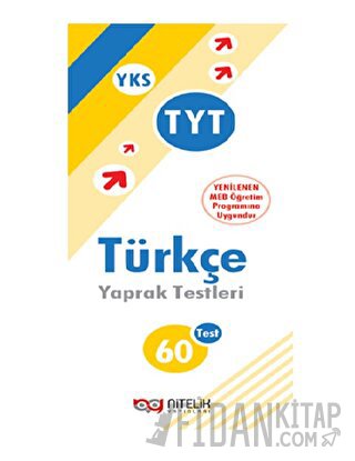 Nitelik Yaprak Test YKS TYT Türkçe Kolektif