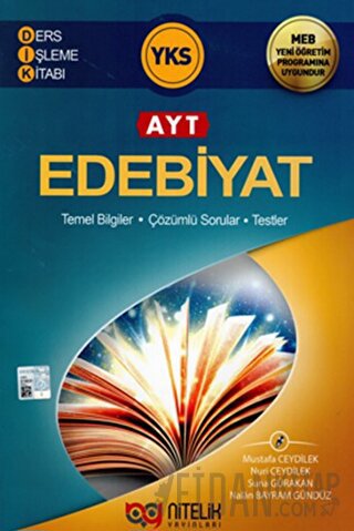 Nitelik YKS AYT Edebiyat Ders İşleme Kitabı Mustafa Ceydilek