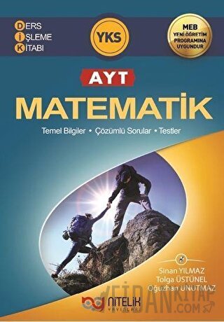 Nitelik YKS AYT Matematik Ders İşleme Kitabı Oğuzhan Unutmaz