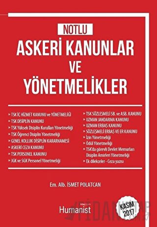 Notlu Askeri Kanunlar ve Yönetmelikler İsmet Polatcan