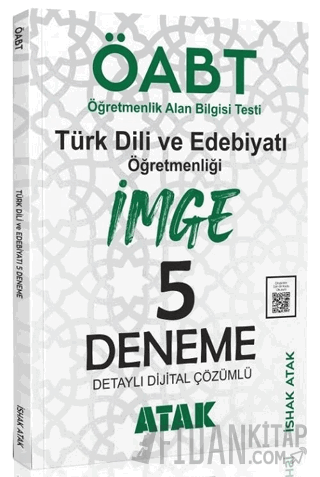 ÖABT Türk Dili Edebiyatı Öğretmenliği İmge 5 Deneme Çözümlü İshak Atak