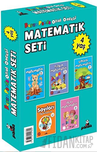 Okul Öncesi 4 Yaş Matematik Seti (5 Kitap) Afife Çoruk