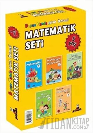 Okul Öncesi 5 Yaş Matematik Seti (5 Kitap) Afife Çoruk