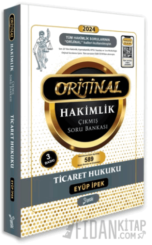 Orijinal Ticaret Hukuku Hakimlik Çıkmış Soru Bankası Eyüp İpek