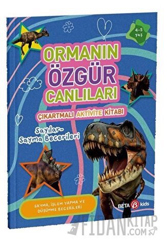 Ormanın Özgür Canlıları - Çıkartmalı Aktivite Kitabı Buket Kurt