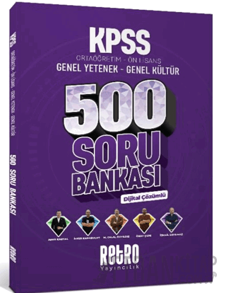 Ortaöğretim - Ön Lisans 500 Soru Bankası Kolektif