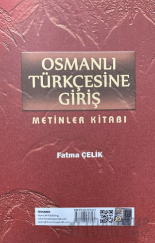 Osmanlı Türkçesine Giriş Fatma Çelik